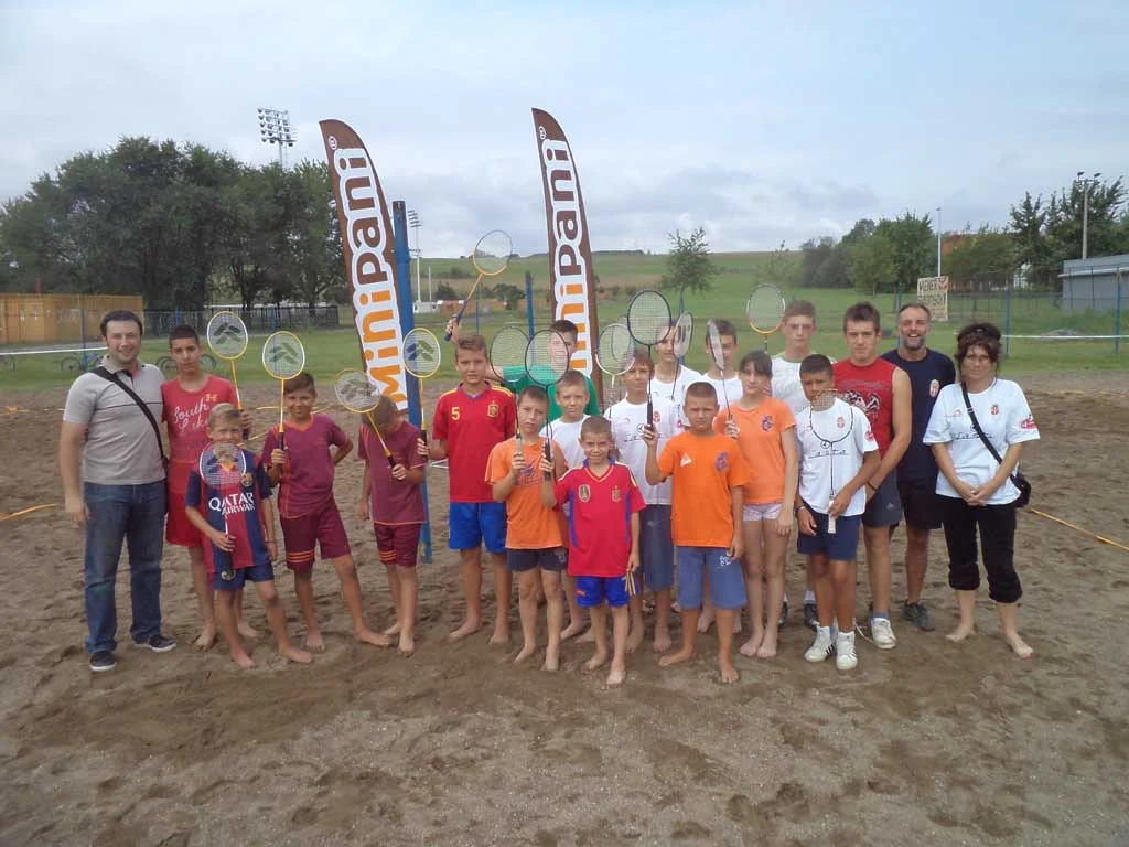 06.08.2014 održan turnir "Badminton na pesku" u okviru "Sportskog leta 2014"