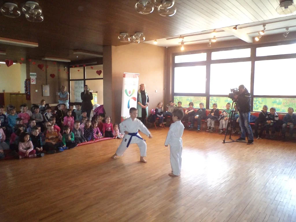 20.02.2015 Sportski savez grada Kruševca održao akciju "Sportić u vrtić" u vrtićima "Kolibri" i "Vlado Jurić"