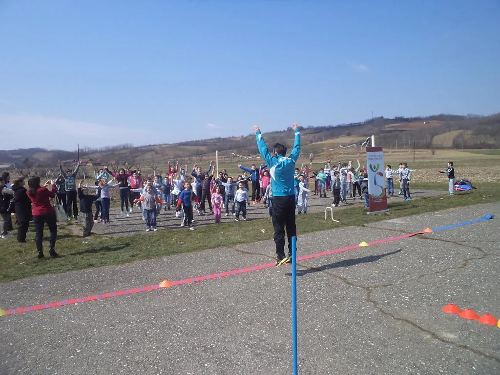 18.03.2015 godine Održana akcija Sportskog saveza "Sportski poligoni" u OŠ "Knez Lazar" u Velikim Kupcima