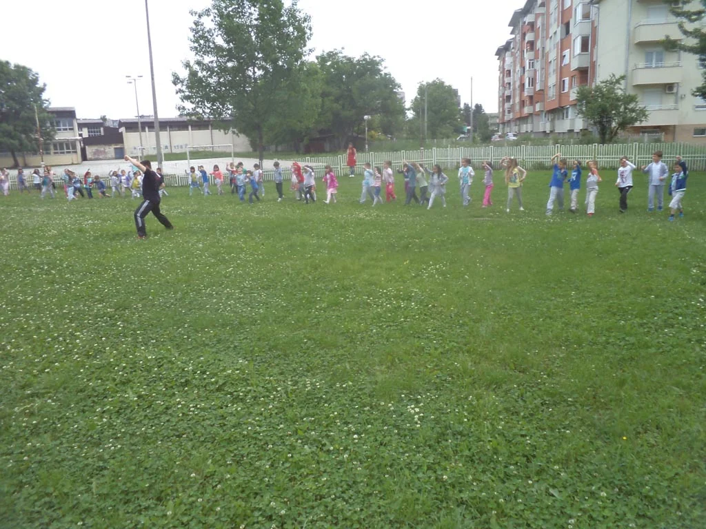18.05.2015 Sportski savez grada Kruševca u vrtićima PU "Nata Veljković" "Leptirić" i "Naša radost" održao akciju "Sportić u vrtić"