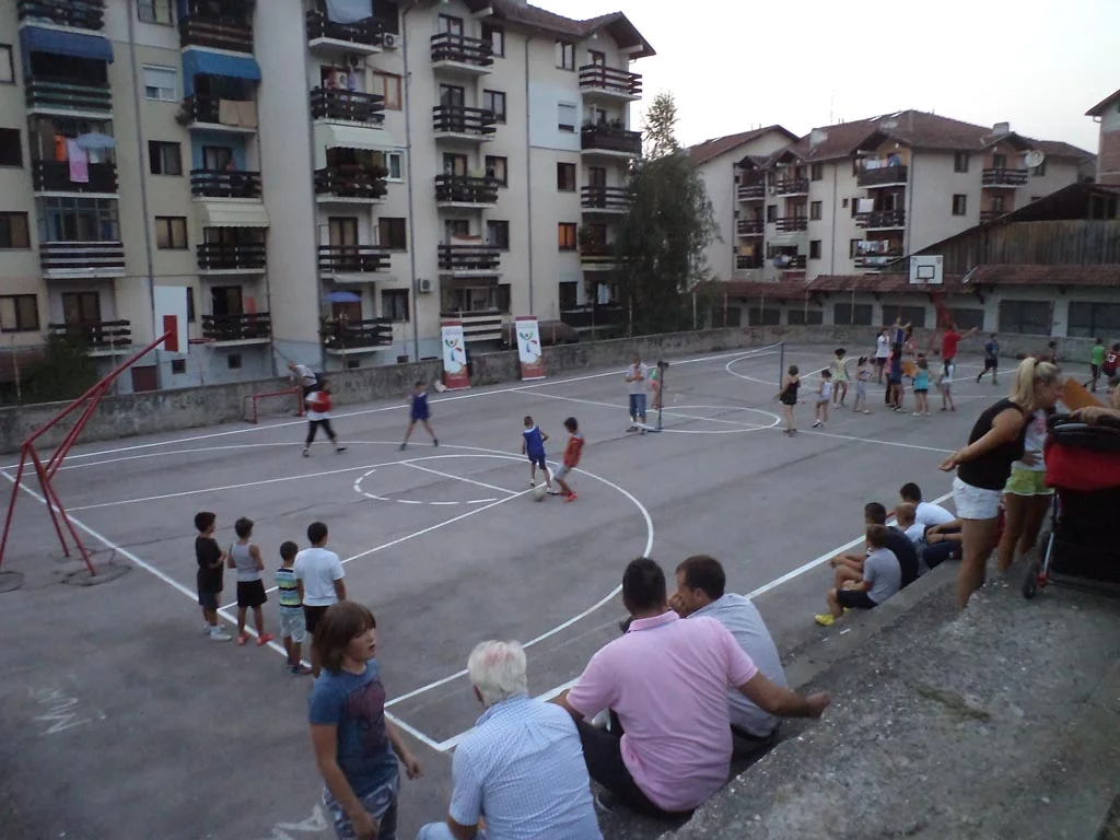 14.08.2015 Sportski savez grada Kruševca u naselju Vlado Jurić održao akciju "Vežbajmo zajedno"