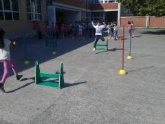 23.09.2015 u OŠ"Vladislav Savić Jan " održana akcija SSGKŠ"Sportski poligoni"