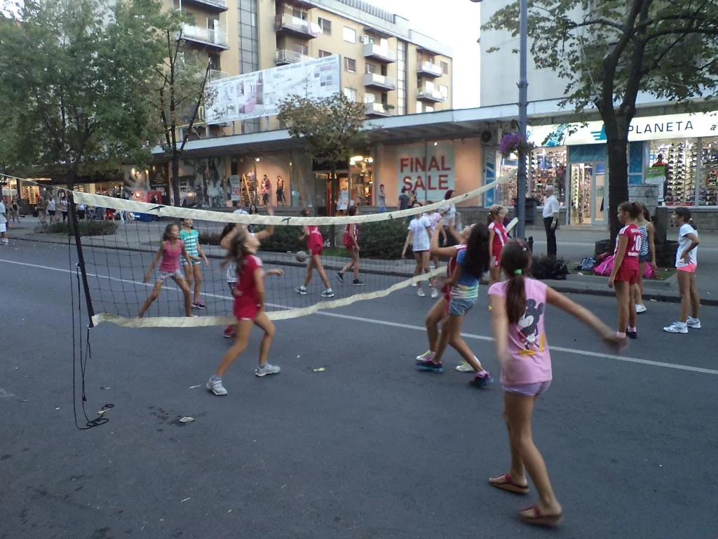 19.09.2015 Sportski saveza grada Kruševca u centru Kruševca odražao promotivnu sportsku aktivnost