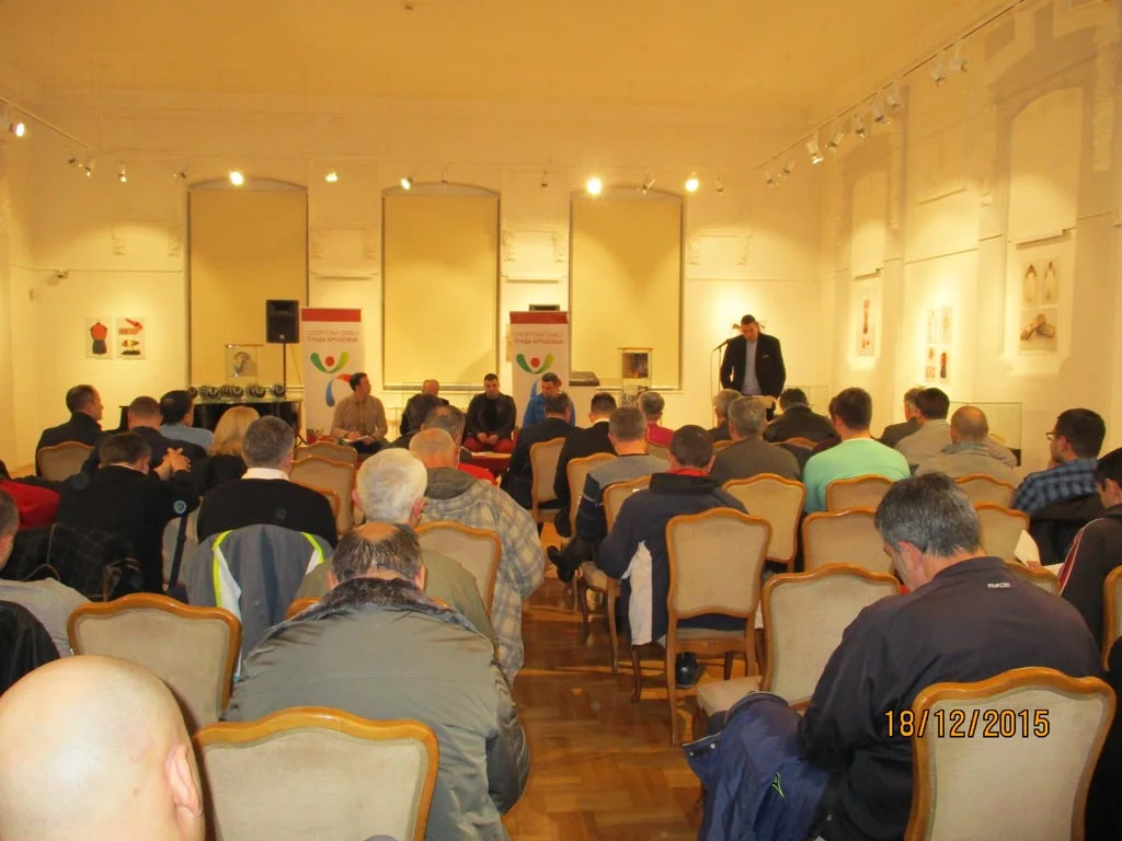 18.12.2015 ODRŽANA REDOVNA GODIŠNjA SKUPŠTINA SPORTSKOG SAVEZA GRADA KRUŠEVCA