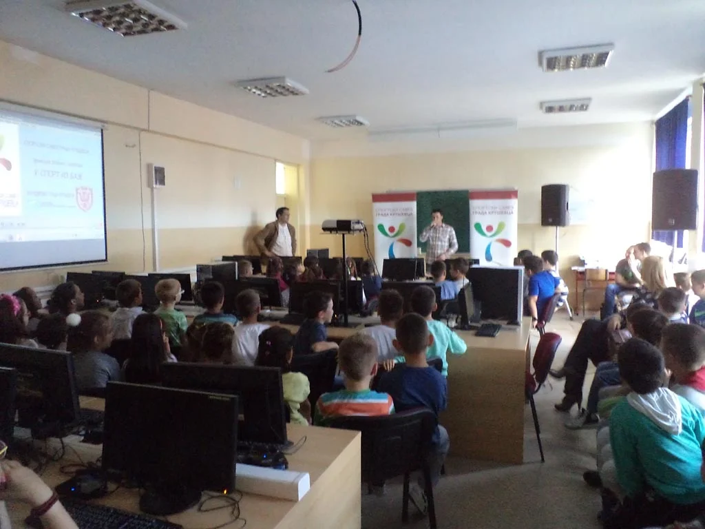 26.05.2016 u OŠ"Despot Stefan" u Gornjem Stepošu održana akcija Sportskog saveza grada Kruševca "U sport iz baze"
