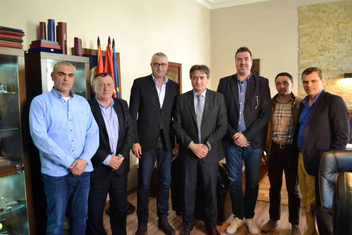 Predsednik Košarkaškog saveza Srbije Predrag Danilović u poseti Kruševcu
