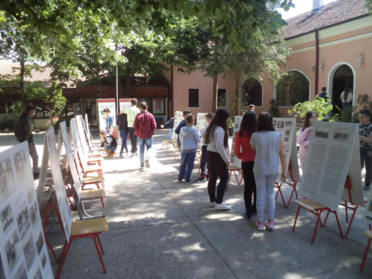 18.05.2017 izložba"Istorija kruševačkog sporta "gostovala u OŠ"Velizar Stanković-Korčagin" u Velikom Šiljegovcu