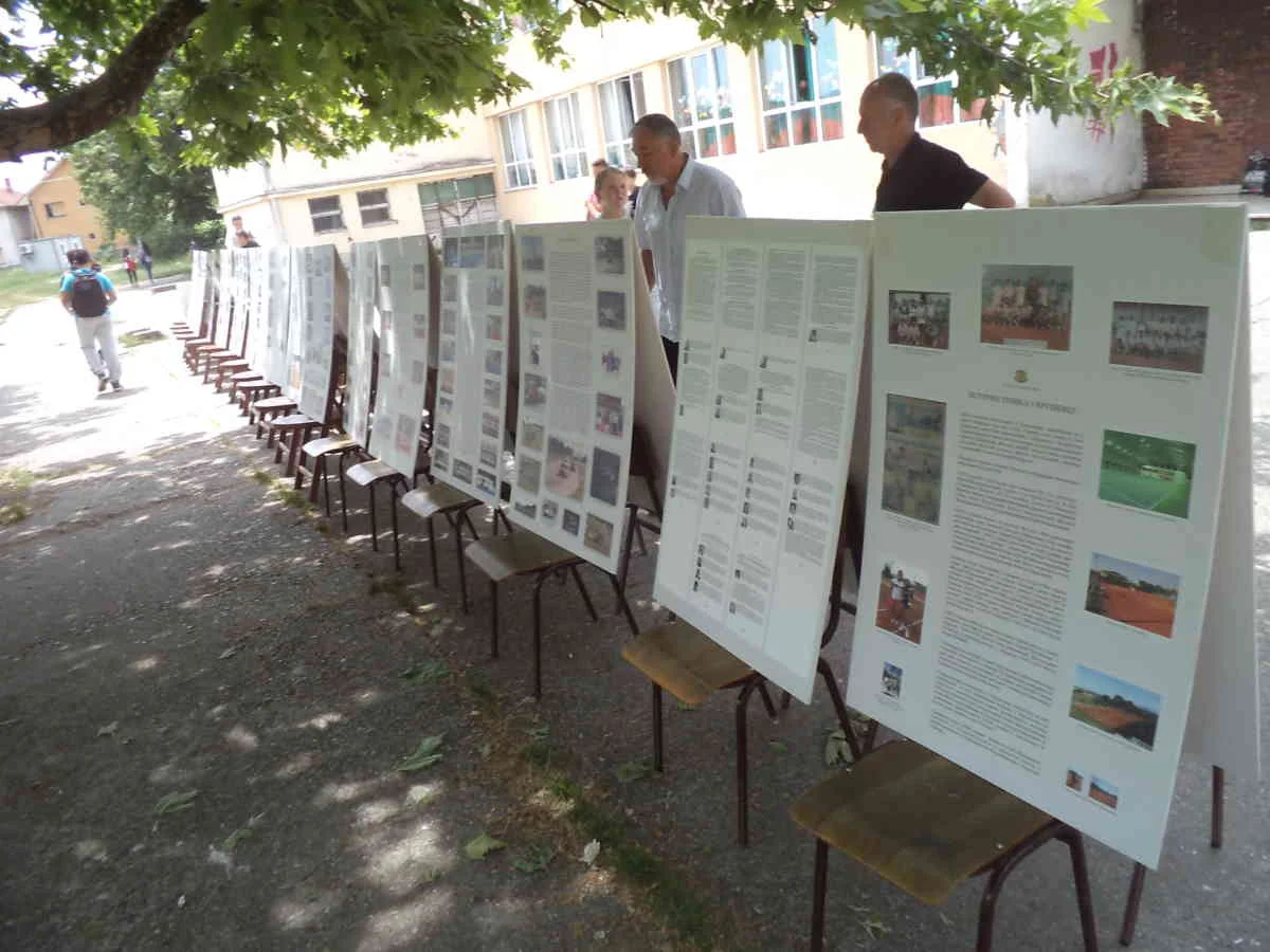 07.06.2017 izložba" Istorija kruševačkog sporta " gostovala u OŠ Vladislav Savić Jan