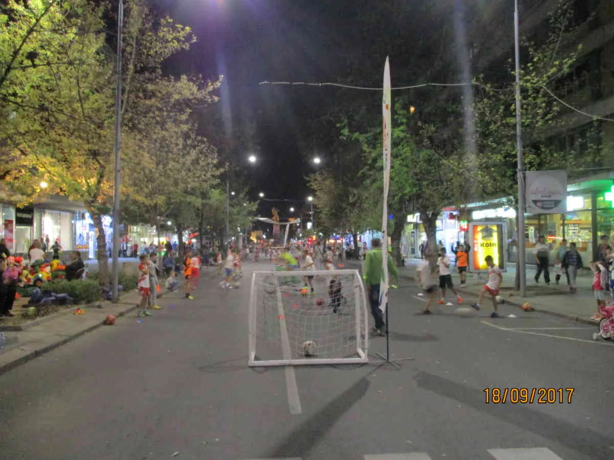 18.09.2017 u Kruševcu u Vidovdanskoj ulici održana sportska promocija