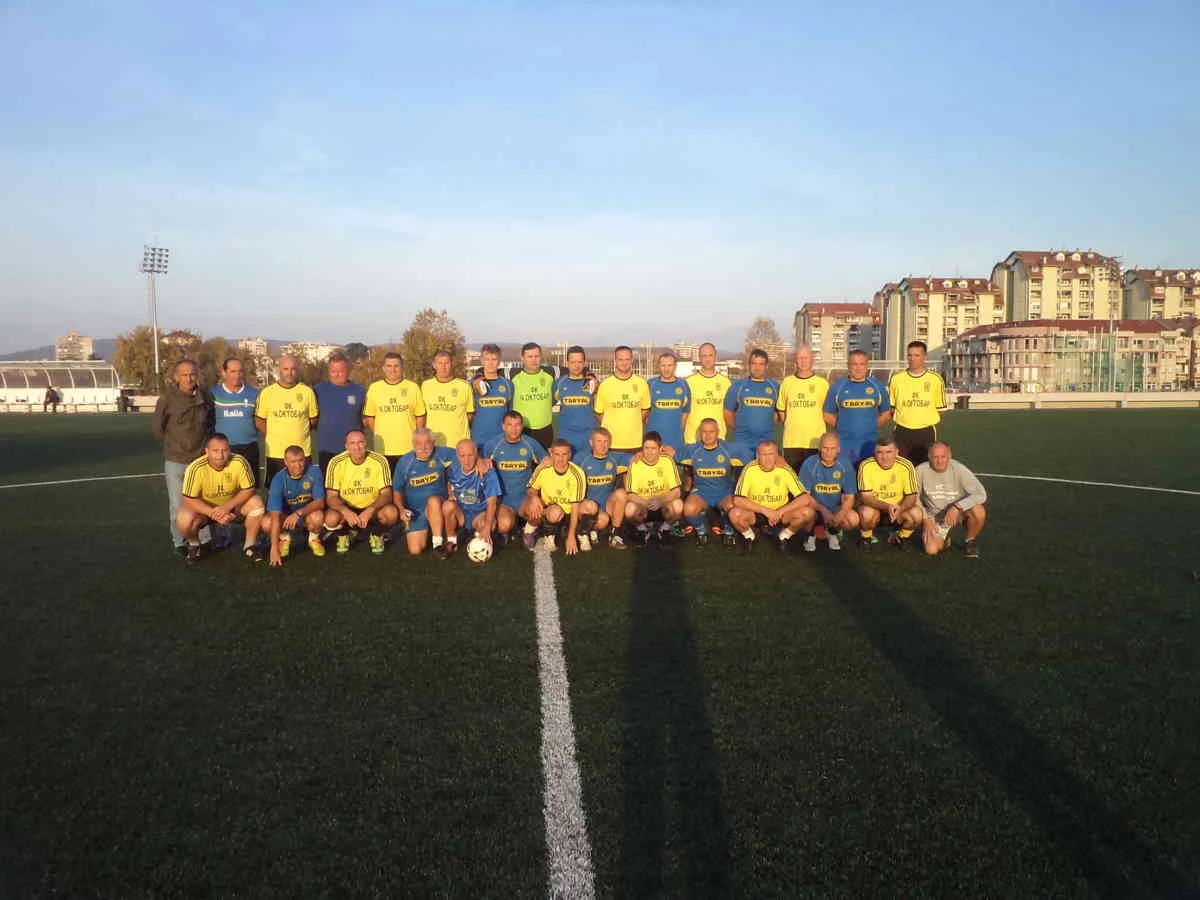 14.10.2017. povodom dana oslobođenja grada Kruševca odigrana tradicionalna fudbalska utakmica veterana
