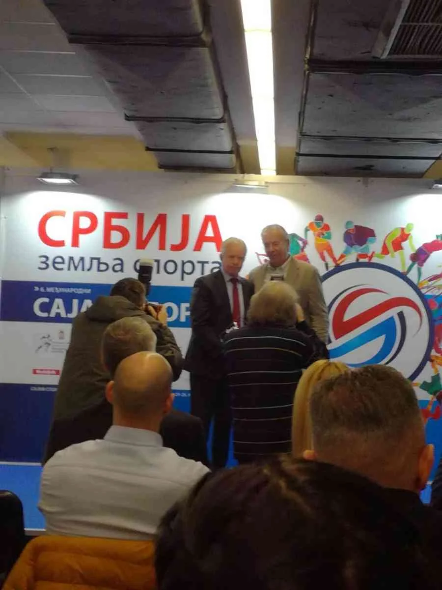 25.11.2017 generalni sekretar Sportskog saveza grada Kruševca dobio priznanje Sportskog saveza Srbije
