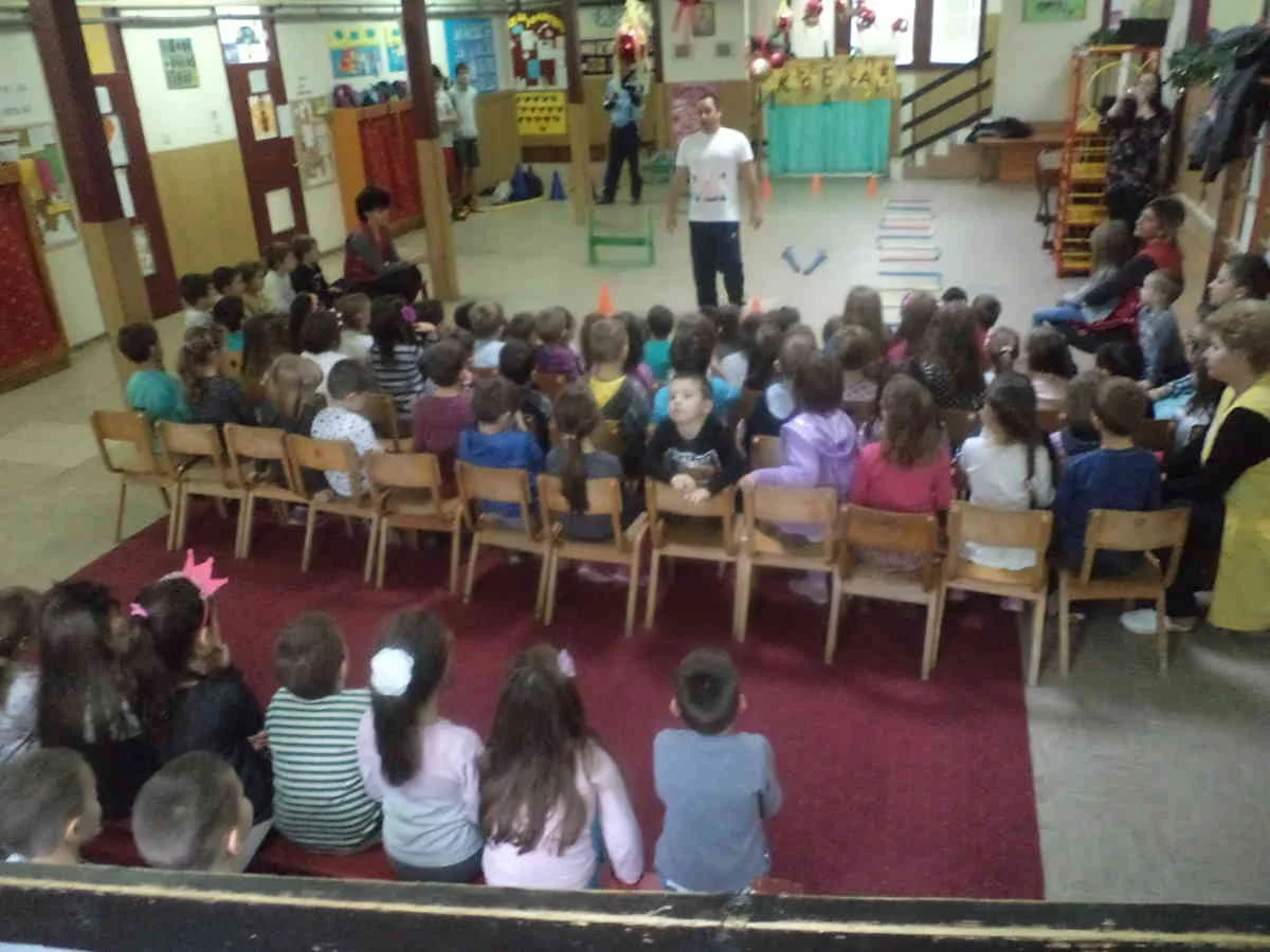 8.12.2017 u vrtiću "Leptirić" održana akcija "Sportić u vrtić"