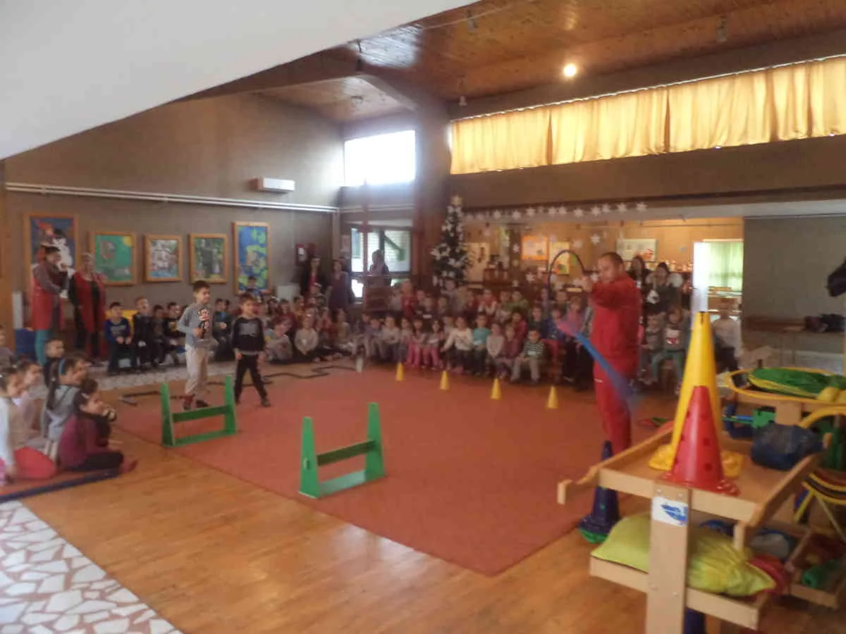 21.12.2017 u vrtiću "labud" održana akcija "Sportić u vrtić"