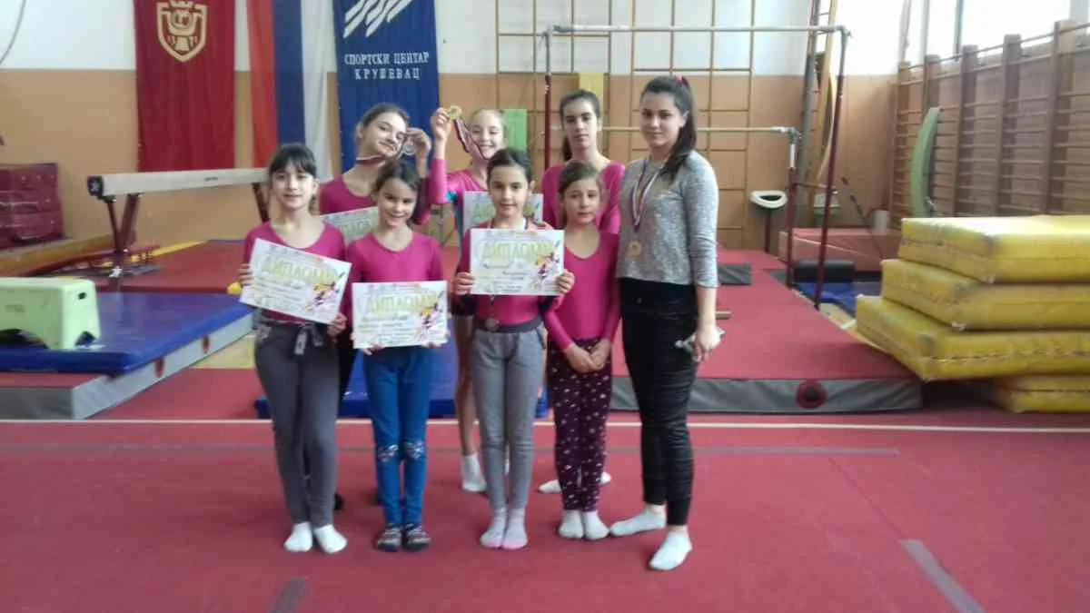 21.02.2018.održano otvoreno školsko prvenstvo Grada Kruševca u sportskoj gimnastici