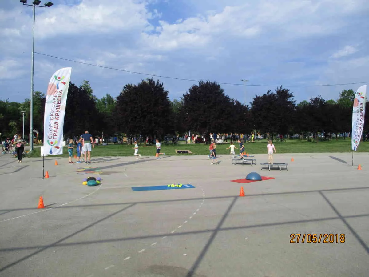 27.05.2018 u parku "Bagdala" održani besplatni časovi rekreacije