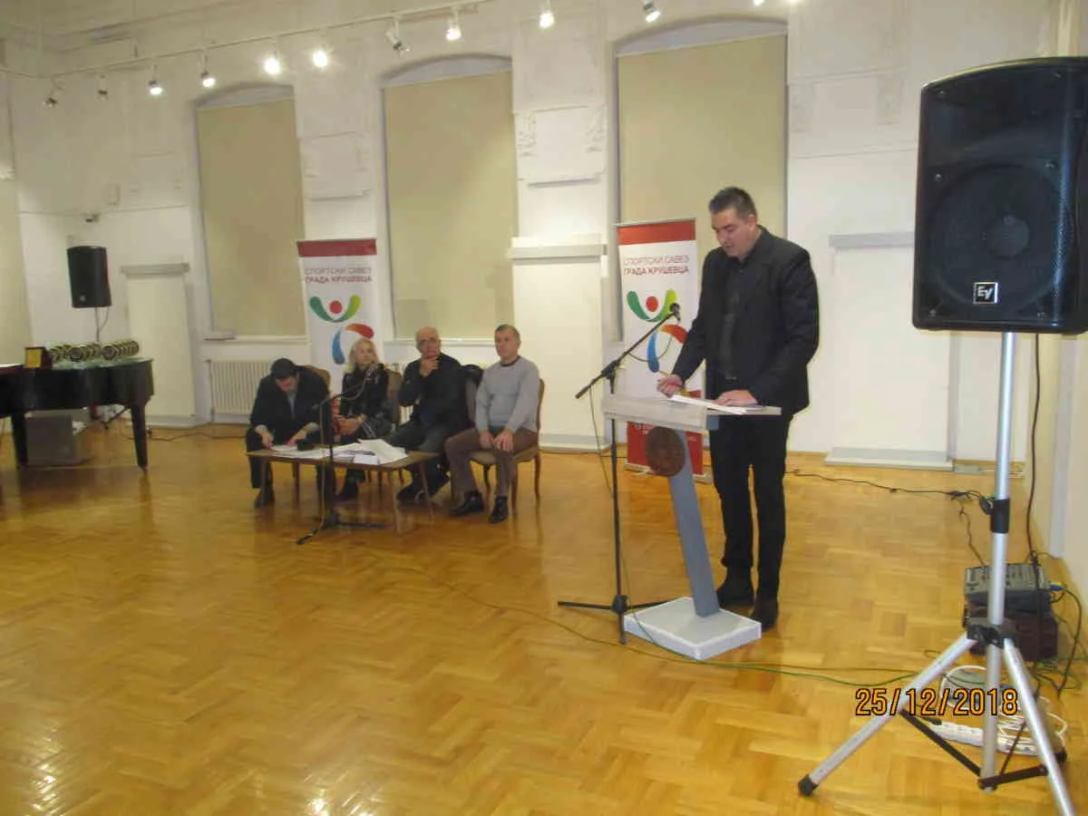 25.12.2018.održana redovna godišnja Skupština Sportskog saveza grada Kruševca