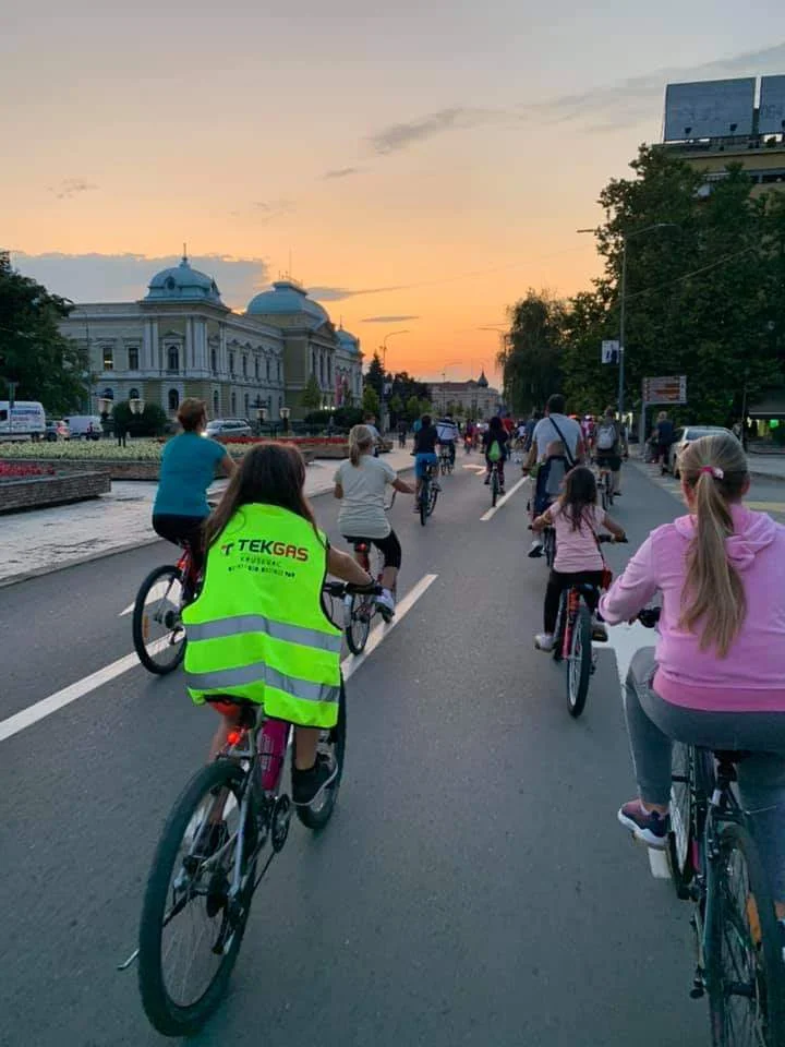 3.08.2019 održana "Noćna rekreativna biciklistička vožnja"