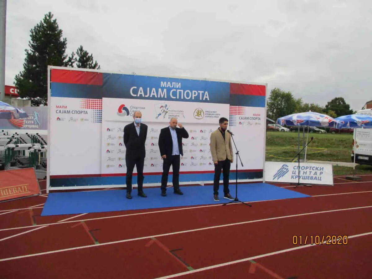 01.10.2020 u Kruševcu održan "Mali sajam sporta"
