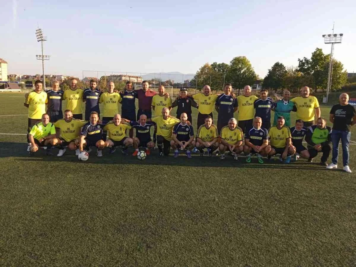 povodom dana oslobođenja kruševca odigrana utakmica veterana FK "14 Oktobar" - FK "Obilićevo trajal"