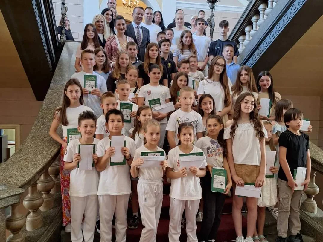 dodeljene nagrade mladim i perspektivnim kruševačkim sportistima uzrasta do 13 godina