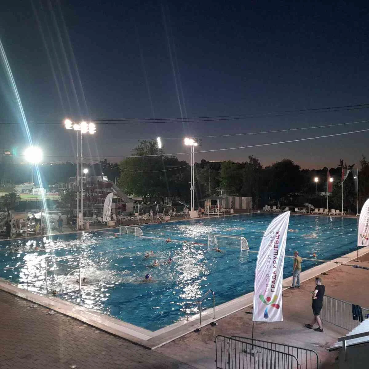 u okviru "sportskog leta" održan turnir beach waterpolo 3+1