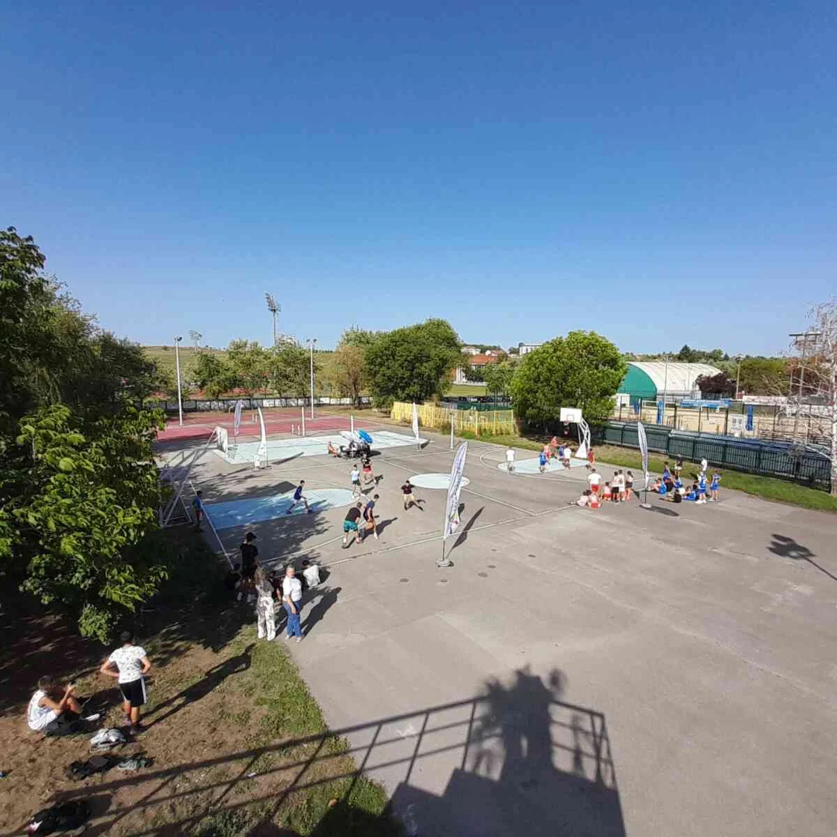 u okviru "sportskog leta" održan turnir u uličnom basketu 3 na 3