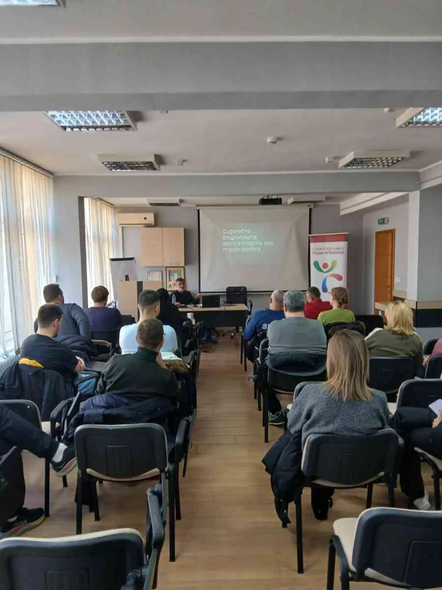 održano edukativno predavanje za stručno usavršavanje sportskih stručnjaka, stručnjaka u sportu i nastavnika fizičkog vaspitanja