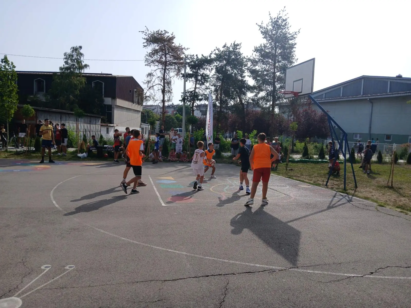 U okviru sportskog leta održan turnir u "Uličnom basketu 3 na 3"